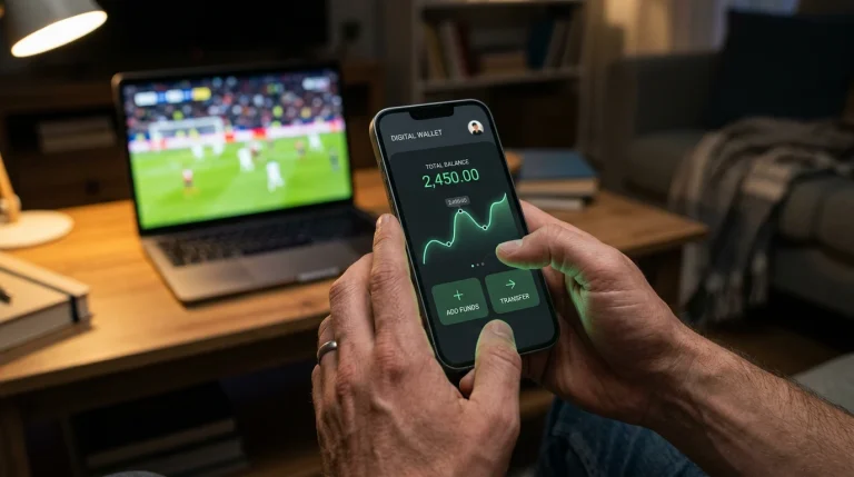 Jeton digital lommebok brukt for innskudd på bettingsider i Norge